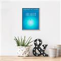 Picture of Aquarius Zodiac Print Art _GroupedProduct_Rectangle_Portrait_Canvas_Framed_