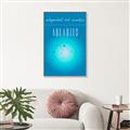 Picture of Aquarius Zodiac Print Art _GroupedProduct_Rectangle_Portrait_Canvas_Framed_