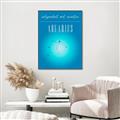 Picture of Aquarius Zodiac Print Art _GroupedProduct_Rectangle_Portrait_Canvas_Framed_