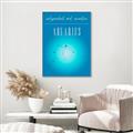 Picture of Aquarius Zodiac Print Art _GroupedProduct_Rectangle_Portrait_Canvas_Framed_