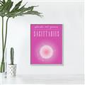 Picture of Sagittarius Zodiac Print Art _GroupedProduct_Rectangle_Portrait_Canvas_Framed_