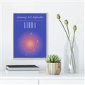 Picture of Libra Zodiac Print Art _GroupedProduct_Rectangle_Portrait_Canvas_Framed_