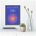 Picture of Libra Zodiac Print Art _GroupedProduct_Rectangle_Portrait_Canvas_Framed_