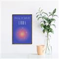 Picture of Libra Zodiac Print Art _GroupedProduct_Rectangle_Portrait_Canvas_Framed_