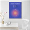 Picture of Libra Zodiac Print Art _GroupedProduct_Rectangle_Portrait_Canvas_Framed_