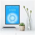 Picture of Cancer Zodiac Print Art _GroupedProduct_Rectangle_Portrait_Canvas_Framed_