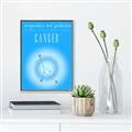 Picture of Cancer Zodiac Print Art _GroupedProduct_Rectangle_Portrait_Canvas_Framed_