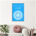 Picture of Cancer Zodiac Print Art _GroupedProduct_Rectangle_Portrait_Canvas_Framed_