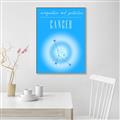 Picture of Cancer Zodiac Print Art _GroupedProduct_Rectangle_Portrait_Canvas_Framed_