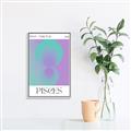 Picture of Pisces Umbre  _GroupedProduct_Rectangle_Portrait_Canvas_Framed_