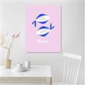 Picture of Kids Pisces Zodiac _GroupedProduct_Rectangle_Portrait_Unframed_Print_Only_
