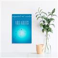 Picture of Aquarius Zodiac Print Art _GroupedProduct_Rectangle_Portrait_Unframed_Print_Only_