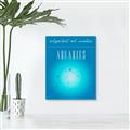 Picture of Aquarius Zodiac Print Art _GroupedProduct_Rectangle_Portrait_Unframed_Print_Only_