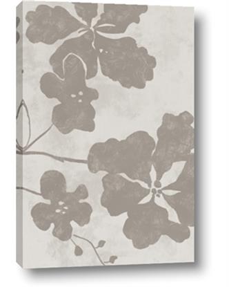 Picture of Floral  Shapes in Beaver Brown IV