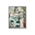 Picture of Green Hotel Oasis _GroupedProduct_Rectangle_Portrait_Photography _GroupedProduct_Rectangle_Portrait_Canvas_Framed_