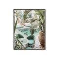 Picture of Green Hotel Oasis _GroupedProduct_Rectangle_Portrait_Photography _GroupedProduct_Rectangle_Portrait_Canvas_Framed_
