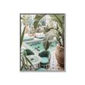 Picture of Green Hotel Oasis _GroupedProduct_Rectangle_Portrait_Photography _GroupedProduct_Rectangle_Portrait_Canvas_Framed_