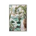 Picture of Green Hotel Oasis _GroupedProduct_Rectangle_Portrait_Photography _GroupedProduct_Rectangle_Portrait_Canvas_Framed_