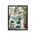 Picture of Green Hotel Oasis _GroupedProduct_Rectangle_Portrait_Photography _GroupedProduct_Rectangle_Portrait_Framed_Matted_