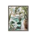 Picture of Green Hotel Oasis _GroupedProduct_Rectangle_Portrait_Photography _GroupedProduct_Rectangle_Portrait_Framed_Matted_