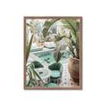 Picture of Green Hotel Oasis _GroupedProduct_Rectangle_Portrait_Photography _GroupedProduct_Rectangle_Portrait_Framed_Matted_
