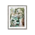 Picture of Green Hotel Oasis _GroupedProduct_Rectangle_Portrait_Photography _GroupedProduct_Rectangle_Portrait_Framed_Matted_