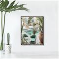 Picture of Green Hotel Oasis _GroupedProduct_Rectangle_Portrait_Photography _GroupedProduct_Rectangle_Portrait_Canvas_Framed_
