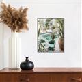 Picture of Green Hotel Oasis _GroupedProduct_Rectangle_Portrait_Photography _GroupedProduct_Rectangle_Portrait_Canvas_Framed_