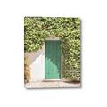 Picture of Green Door with Lush Leaves _GroupedProduct_Rectangle_Portrait_Photography _GroupedProduct_Rectangle_Portrait_Canvas_