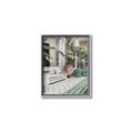 Picture of Green Hotel Pool _GroupedProduct_Rectangle_Portrait_Photography _GroupedProduct_Rectangle_Portrait_Canvas_Framed_