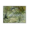 Picture of Vincent Van Gogh's River Bank In Springtime (1887) _GroupedProduct_Rectangle_Landscape_Canvas_Framed_