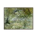 Picture of Vincent Van Gogh's River Bank In Springtime (1887) _GroupedProduct_Rectangle_Landscape_Canvas_Framed_