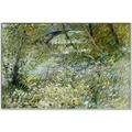Picture of Vincent Van Gogh's River Bank In Springtime (1887) _GroupedProduct_Rectangle_Landscape_Canvas_Framed_