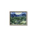 Picture of Vincent Van Gogh's Olive Trees With the Alpilles (1889) _GroupedProduct_Rectangle_Landscape_Canvas_Framed_