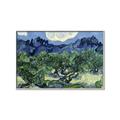 Picture of Vincent Van Gogh's Olive Trees With the Alpilles (1889) _GroupedProduct_Rectangle_Landscape_Canvas_Framed_