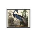 Picture of Vintage Heron Bird _GroupedProduct_Rectangle_Landscape_Canvas_Framed_