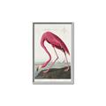Picture of Vintage Pink Flamingo _GroupedProduct_Rectangle_Portrait_Canvas_Framed_