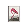 Picture of Vintage Pink Flamingo _GroupedProduct_Rectangle_Portrait_Canvas_Framed_