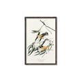 Picture of Two Yellow Warbler Birds _GroupedProduct_Rectangle_Portrait_Canvas_Framed_