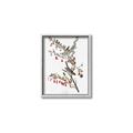 Picture of Vintage Tree Sparrow _GroupedProduct_Rectangle_Portrait_Canvas_Framed_