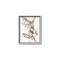 Picture of Vintage Tree Sparrow _GroupedProduct_Rectangle_Portrait_Canvas_Framed_