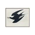 Picture of Vintage Black Sooty Tern _GroupedProduct_Rectangle_Landscape_Canvas_Framed_