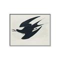 Picture of Vintage Black Sooty Tern _GroupedProduct_Rectangle_Landscape_Canvas_Framed_