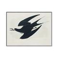 Picture of Vintage Black Sooty Tern _GroupedProduct_Rectangle_Landscape_Canvas_Framed_