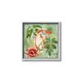 Picture of Tropical Paradise Cockatoos Bird _GroupedProduct_Square_Canvas_Framed_