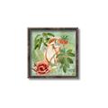 Picture of Tropical Paradise Cockatoos Bird _GroupedProduct_Square_Canvas_Framed_