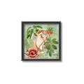 Picture of Tropical Paradise Cockatoos Bird _GroupedProduct_Square_Canvas_Framed_