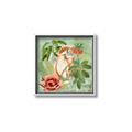 Picture of Tropical Paradise Cockatoos Bird _GroupedProduct_Square_Canvas_Framed_