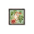 Picture of Tropical Paradise Cockatoos Bird _GroupedProduct_Square_Canvas_Framed_