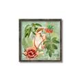 Picture of Tropical Paradise Cockatoos Bird _GroupedProduct_Square_Canvas_Framed_